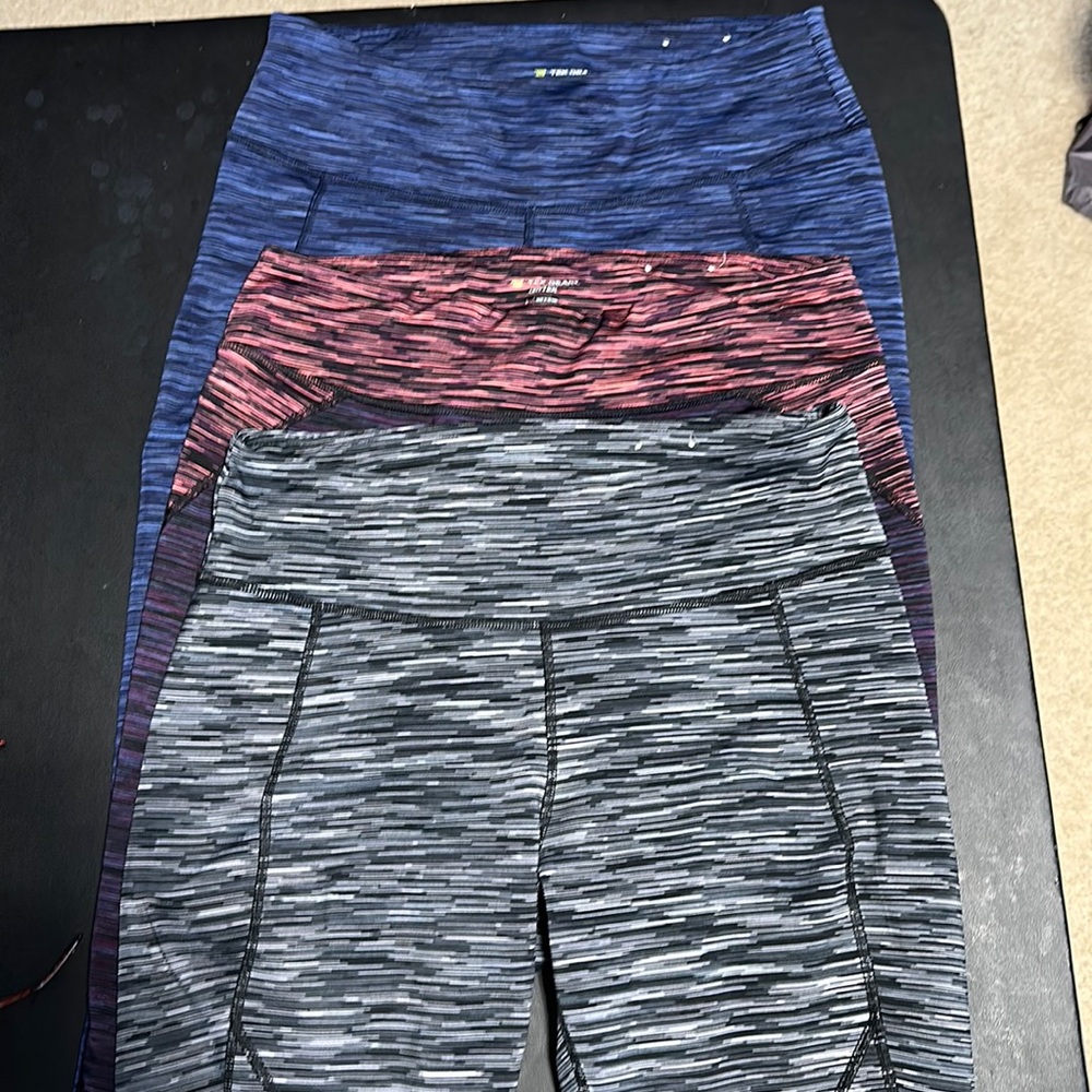 Tek Gear bundle workout capris, Size Large, NWOT